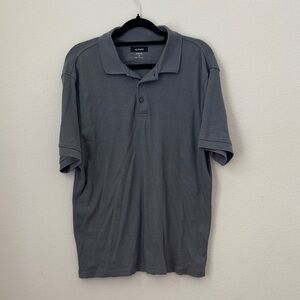 Alfani Men's Charcoal Polo Shirt